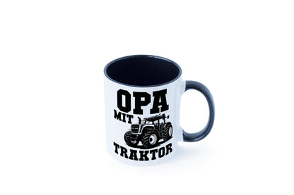 Opa mit Traktor | Geschenkidee Familie Humor Tasse