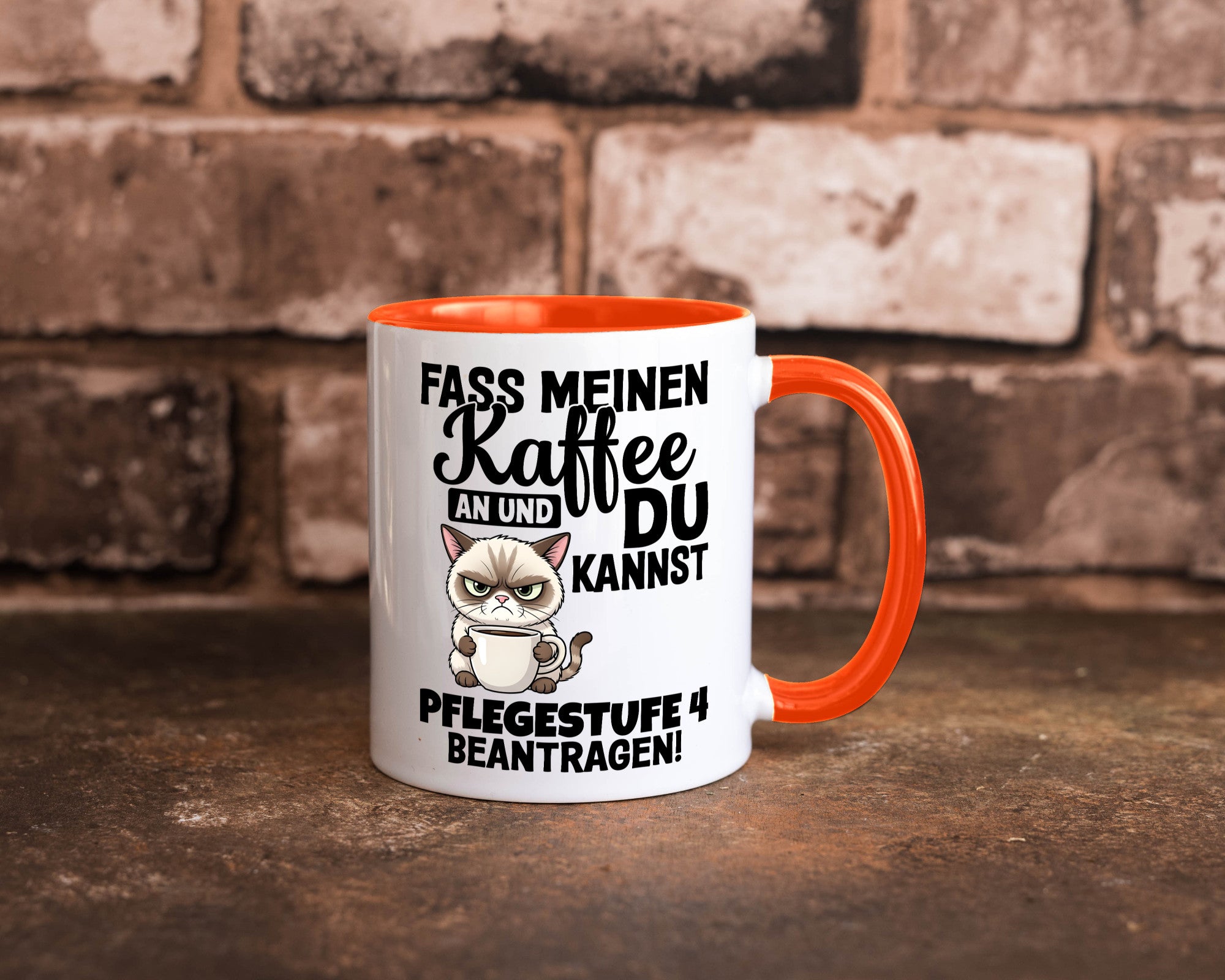Fass meinen Kaffee an | Pflegestufe 4 Krankenschwester v3 Geschenkidee Humor