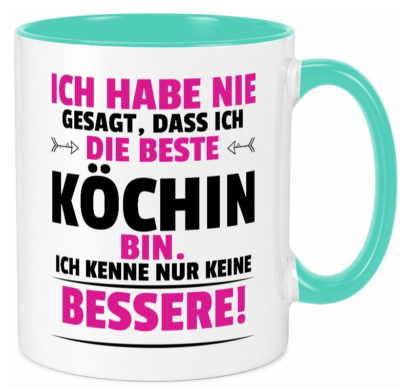 Die Beste Köchin | Chefköchin Chefkoch lustig Arbeit Kollegen Büro Geschenk Tasse