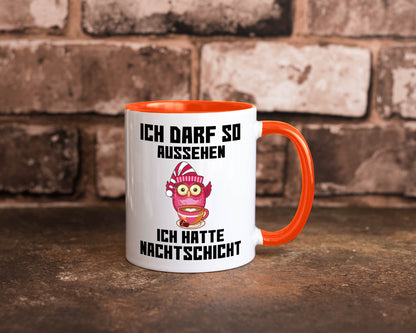 Nachtschicht Eule | Spruch Arbeit müde Nachtjob Geschenkidee Kollegen Büro