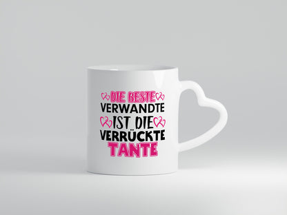 Verrückte Tante | Spruch Patentante Verwandtschaft lustiger Geschenk Humor