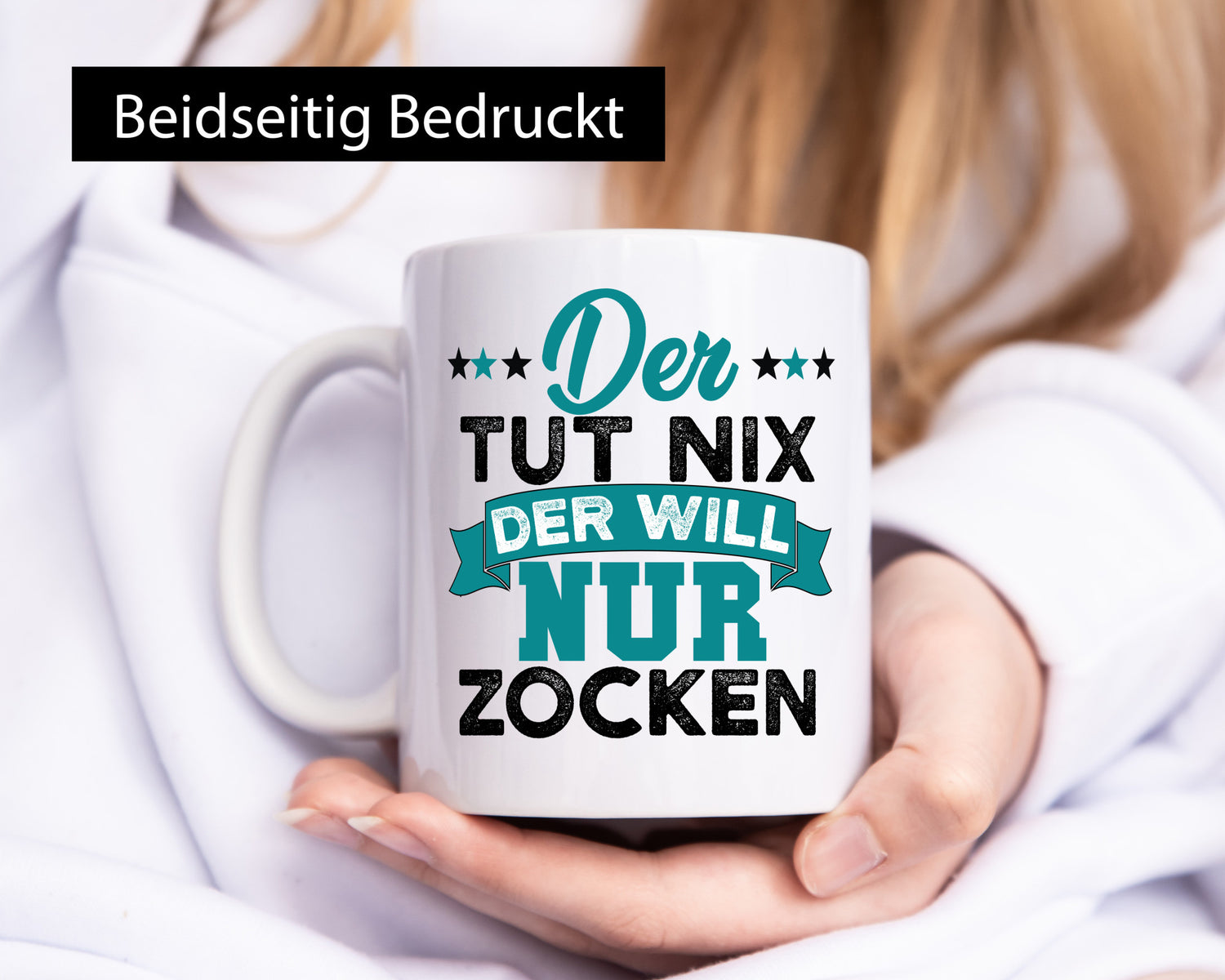 Der tut nix will nur Zocken | Gamer Zocker lustig Humor Geschenkidee Geschenk