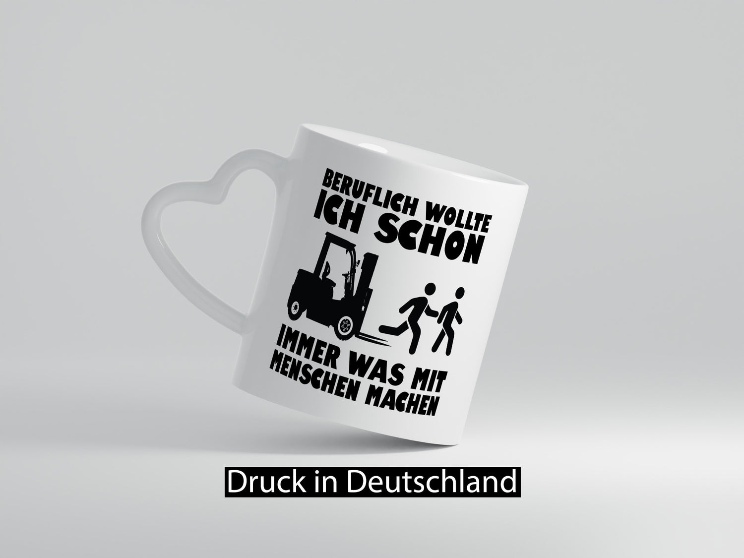Beruflich wollte ich schon immer was mit Menschen machen lustiger Spruch