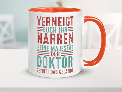 Verneigt euch: Doktor | Doktorand Doktortitel v2 Geschenk Humor Geschenkidee