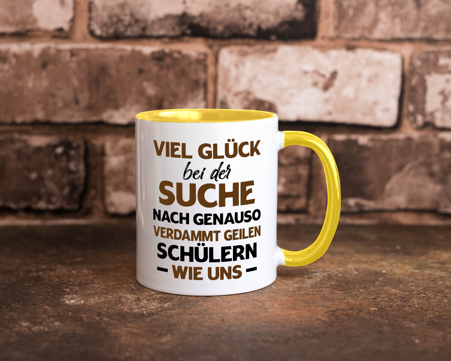 Viel glück | Geile schüler Schule Beste Lehrerin lustig Humor Geschenkidee