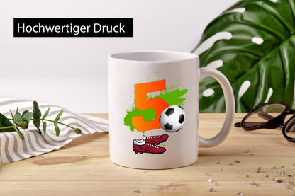5. Geburtstag | Jungen Fußball Fußballspieler lustiger Spruch Geschenk
