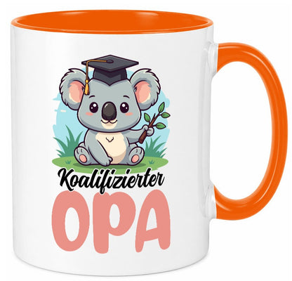 Koalifizierter Opa | Großvater Enkel Familie Humor Geschenkidee Tasse