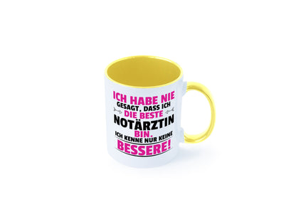 Die Beste Notärztin | Ärztin Humor Geschenkidee Tasse