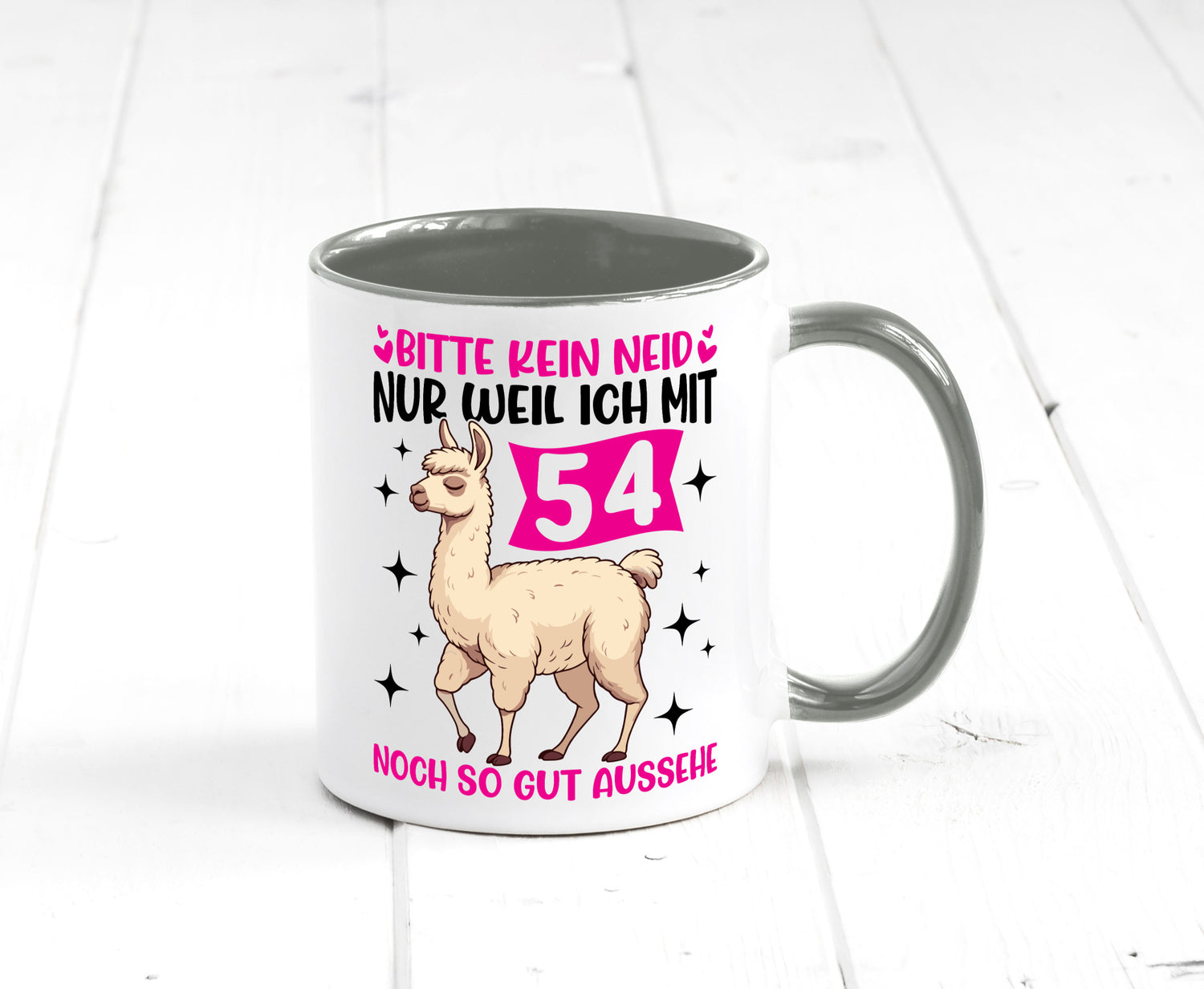 54. Geburtstag | 54 Jahre Lama gut aussehen Geschenk Geschenkidee lustiger
