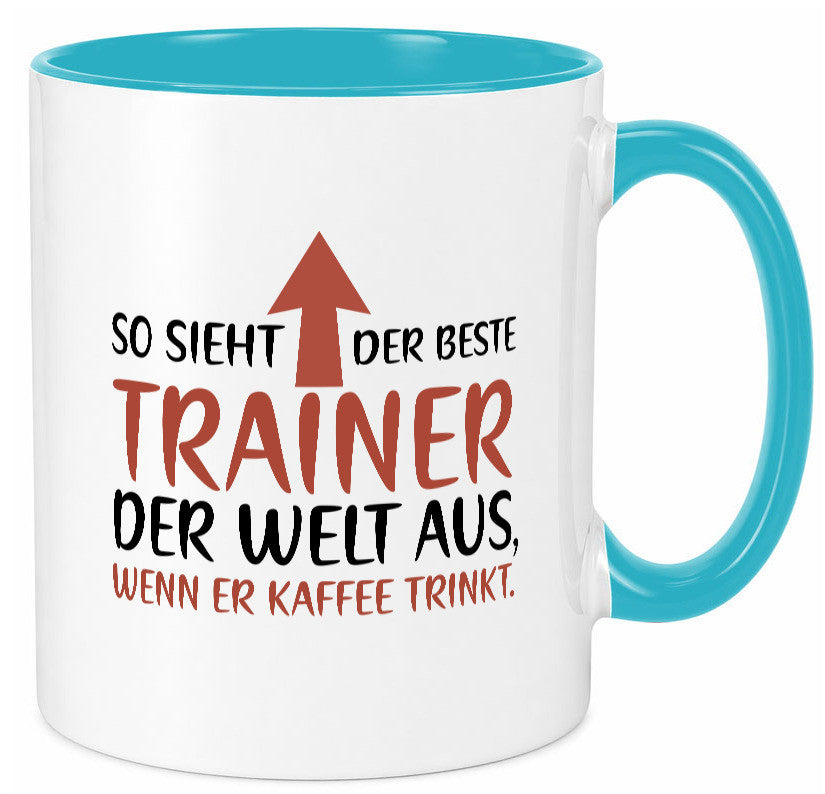 So sieht Bester Trainer der Welt aus | Kaffee Humor Geschenkidee Tasse