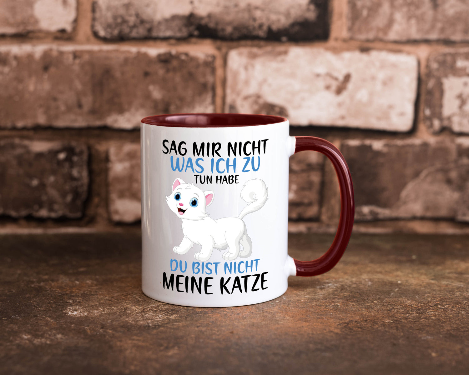Sag mir nicht was ich zu tun habe | meine Katze Geschenk Tierliebhaber Humor