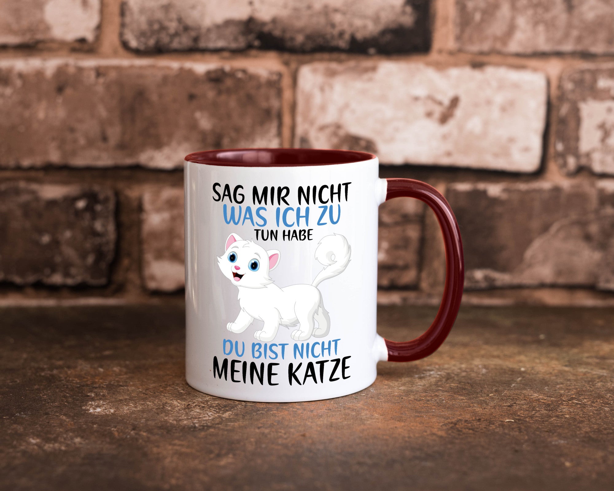 Sag mir nicht was ich zu tun habe | meine Katze Geschenk Tierliebhaber Humor