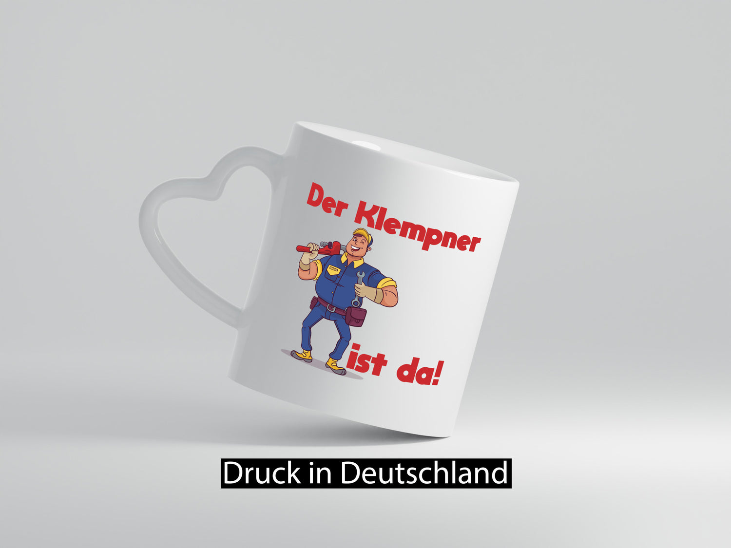 Der Klempner ist da | lustig Humor Geschenkidee Geschenk Tasse