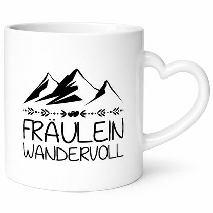 Fräulein Wandervoll | Berge Geschenkidee Humor Tasse