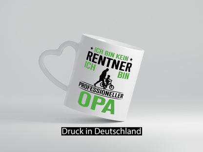 Ich bin kein renter Profesioneller Opa | Großvater Humor Familie Geschenkidee