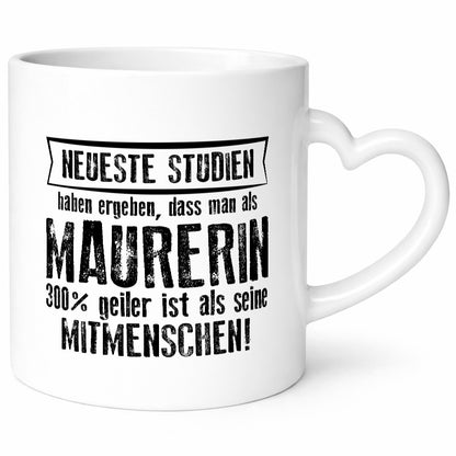 Neuste Studien: Maurerin lustiger Spruch Geschenk Humor Geschenkidee Tasse