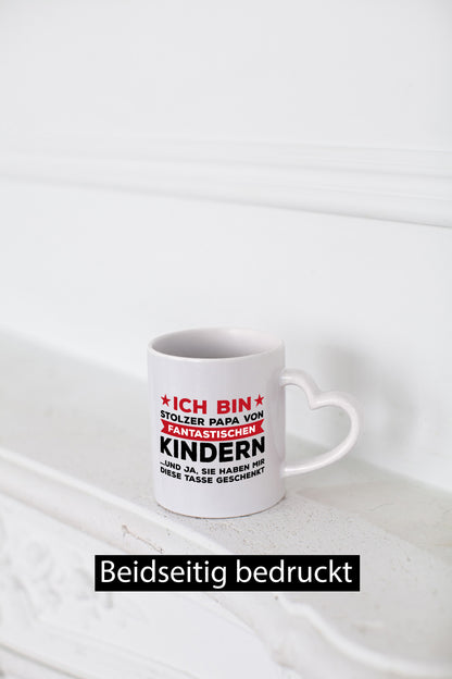 Stolzer Papa | Vater Tasse fantastische Tochter Geschenk Familie Geschenkidee