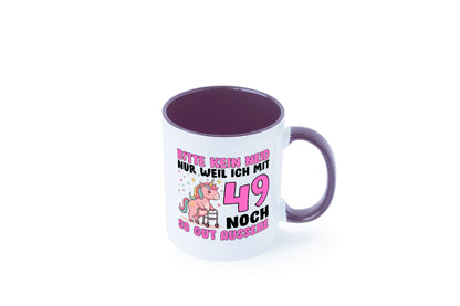 49. Geburtstag | 49 Jahre Mit noch so gut aussehen lustiger Spruch Geschenk