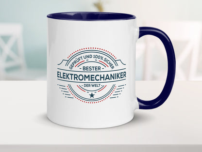 Geprüft und sicher: Elektromechaniker | Mechaniker Geschenk Humor Geschenkidee