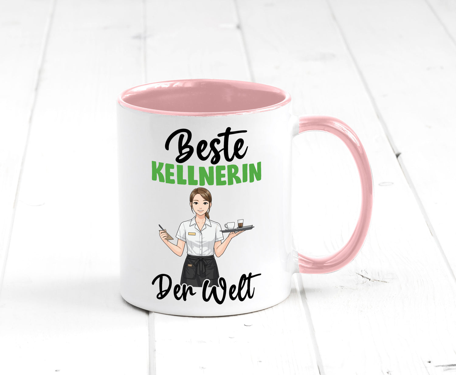 Beste Kellnerin | Beruf kellnern Bedienung v2 Humor Arbeit Kollegen Büro
