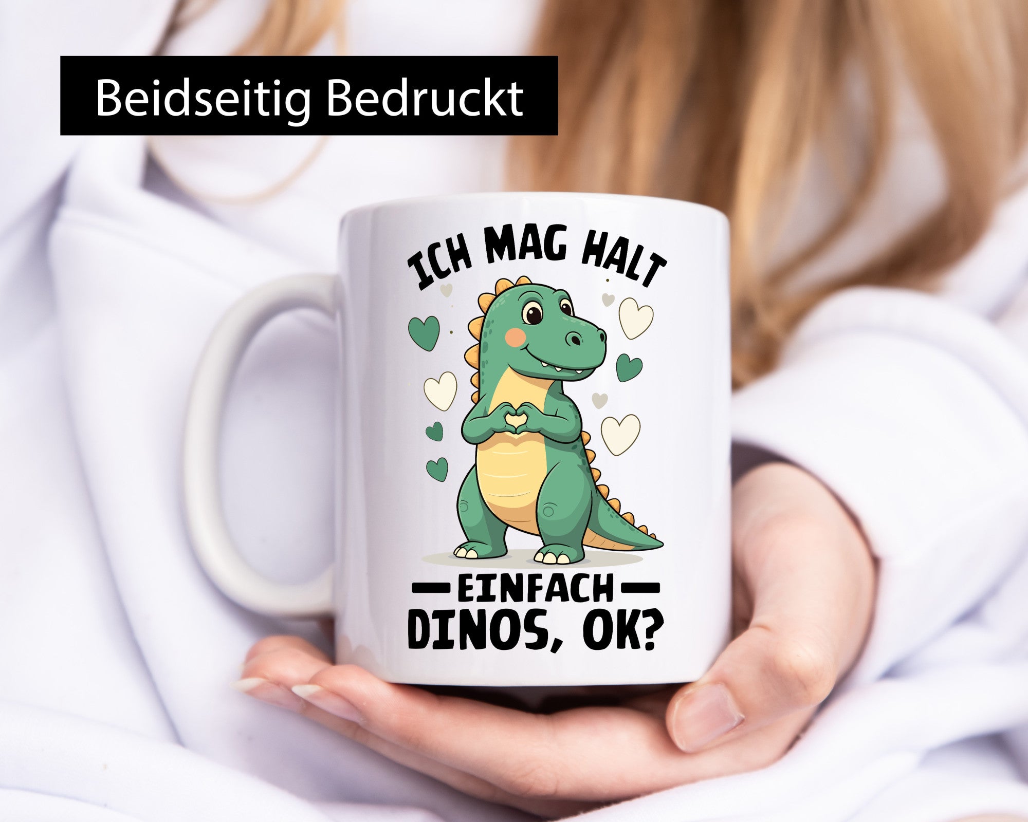 Ich mag halt einfach dinos ok | Dinosaurier Dino Geschenkidee Humor Tasse