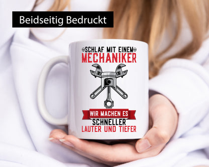Schlaf mit einem Mechaniker | Lauter schneller und Tiefer lustiger Spruch