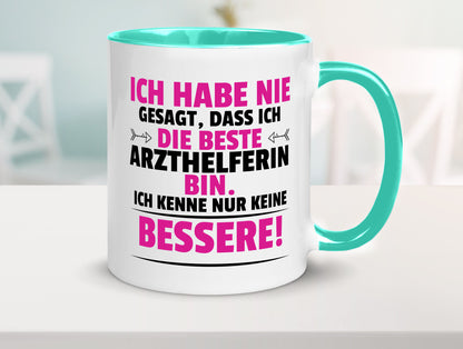 Die Beste Arzthelferin | Fachangestellte Medizin lustig Humor Geschenkidee