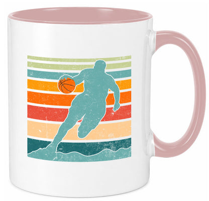 Baskeball | Baskeballspieler Baskeballfan v2 Geschenkidee Humor Tasse