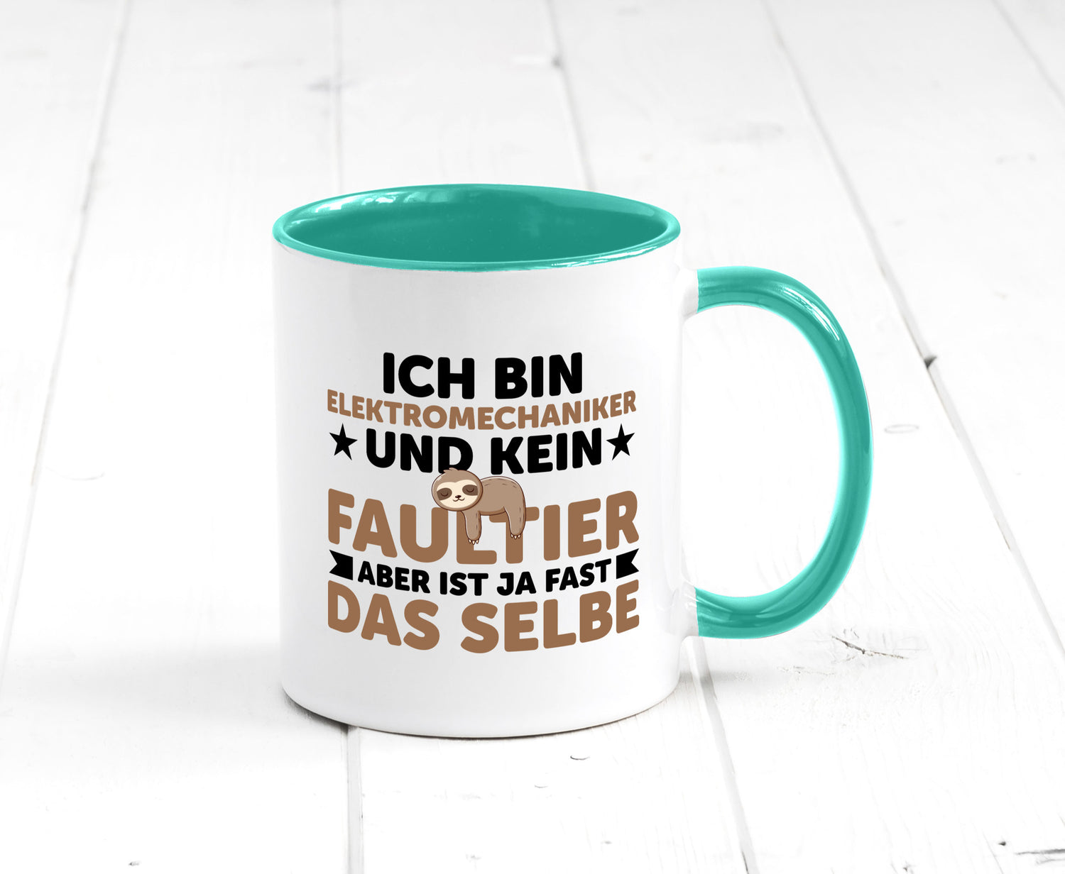 Ich bin kein Faultier: Elektromechaniker | Mechaniker Geschenkidee