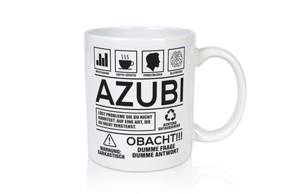 Achtung Probleme Azubi | Ausbildung Lehre Lehrling lustiger Spruch Geschenk