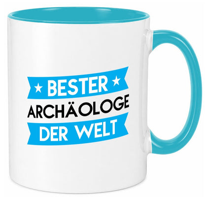 Bester Archäologe | Archäologie Forscher lustig Humor Geschenkidee Geschenk Tasse