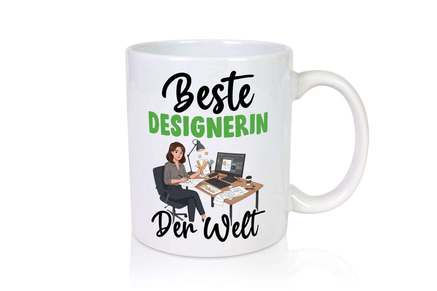 Beste Designerin | Mode v2 Humor Geschenkidee Tasse