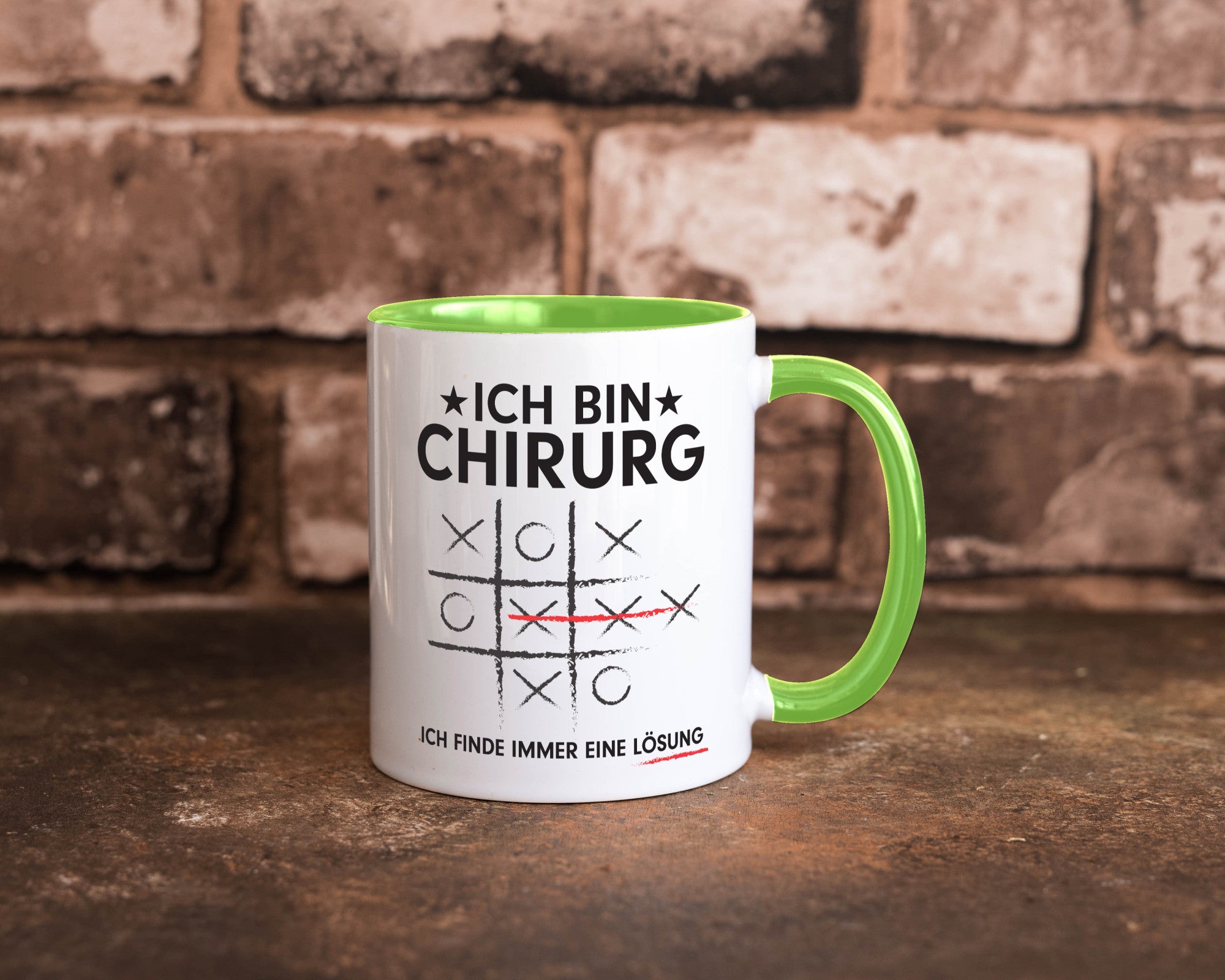Lösung finden: Chirurg | Medizin Chirurgie v2 Geschenk Humor Geschenkidee