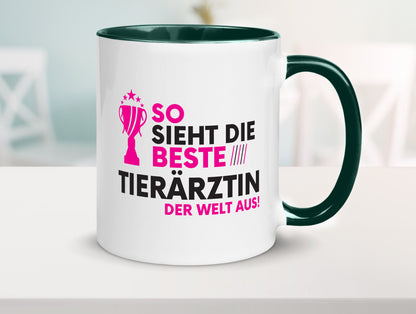 Die Weltbeste Tierärztin | Mediziner Tiermedizin lustiger Spruch Geschenk