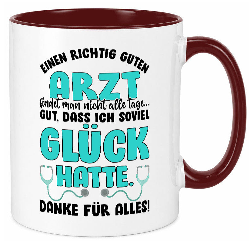 Richtig guter Arzt | Dankeschön Tasse Ärzte Spruch vl9 Humor Geschenkidee