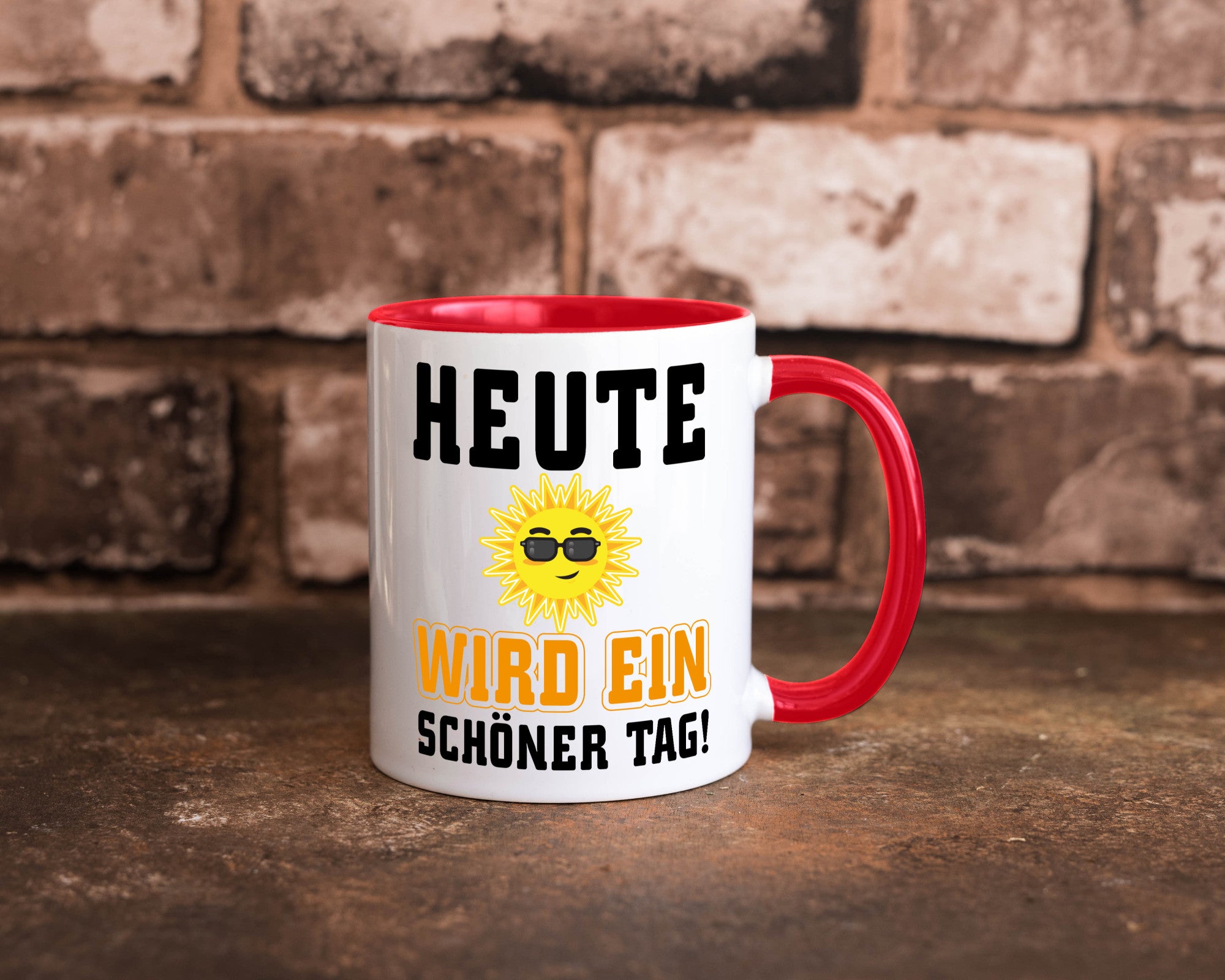 Schöner Tag Geschenk Humor Geschenkidee lustiger Spruch Tasse