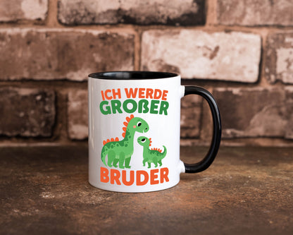 Ich werde Großer Bruder | Dino Brudersaurus lustig Humor Geschenkidee Geschenk