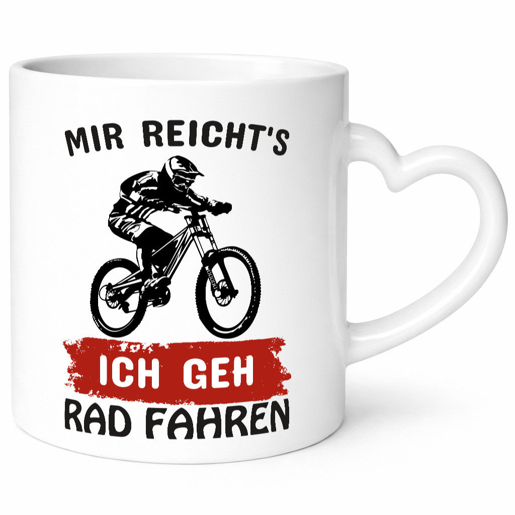 Ich geh Rad fahren | Radler Tasse Fahrradfahrer Humor Geschenkidee