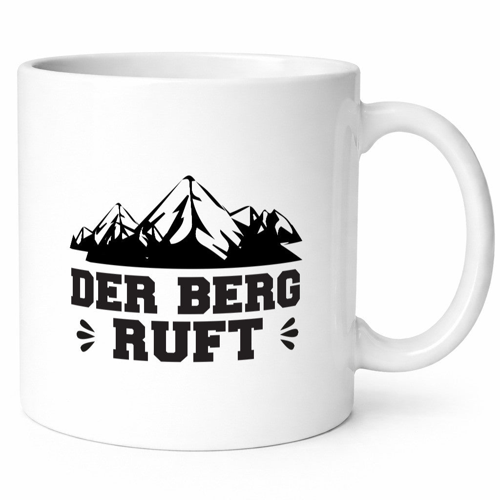 Der Berg ruft | Alpen Tasse Wanderer Bergsteiger Humor Geschenkidee