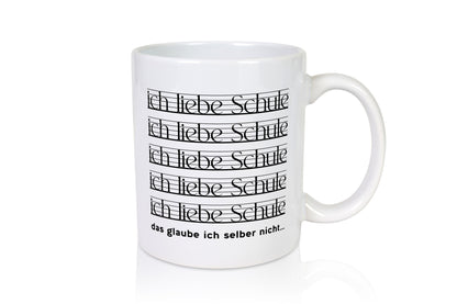 Ich liebe Schule | Schulkinder hasse auch die lustig Humor Geschenkidee