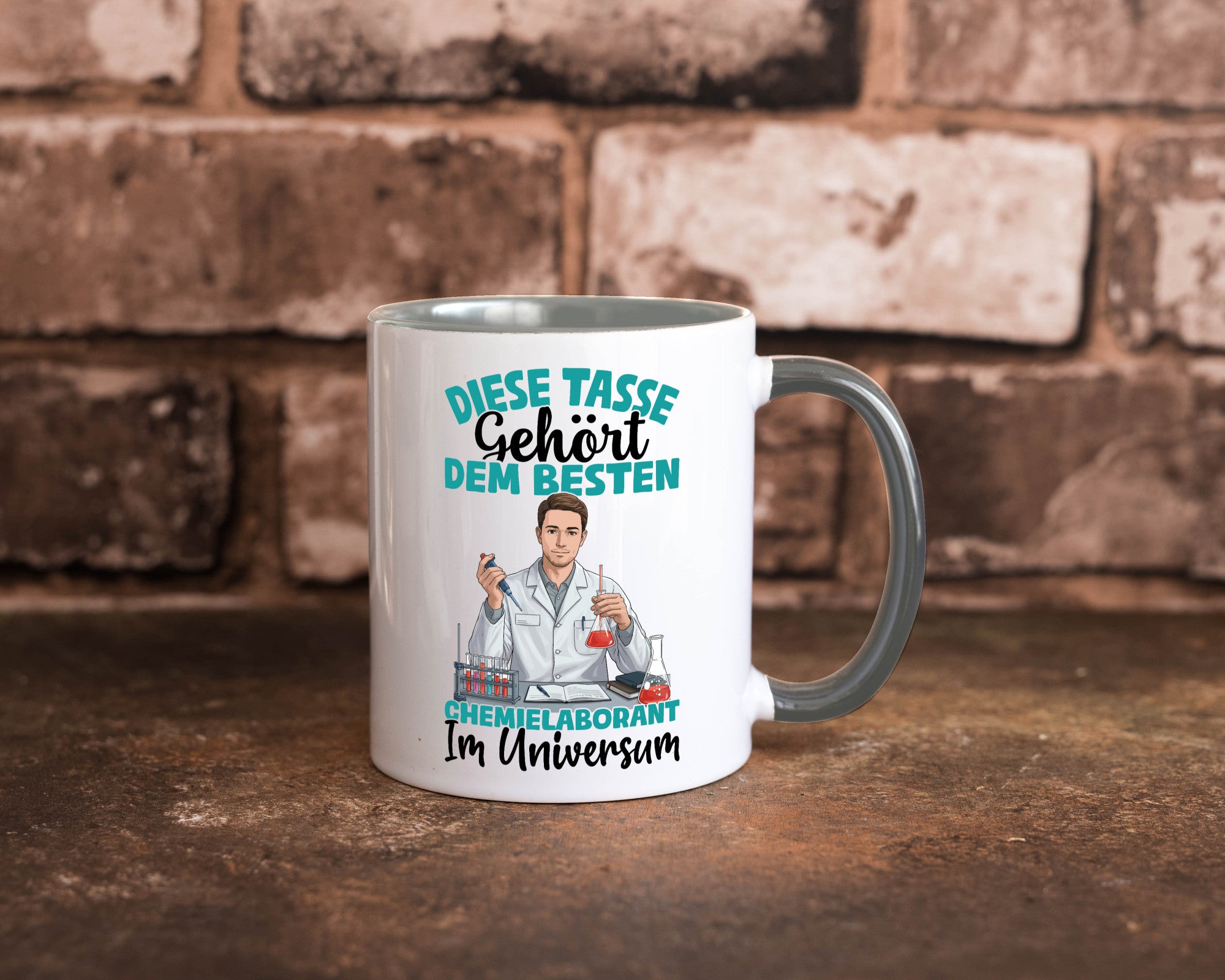 Im Universum: Chemielaborant | Laborant Chemie Humor Geschenkidee Tasse