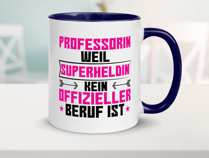 Superheldin Professorin | Uni Universität Geschenk Humor Geschenkidee lustiger