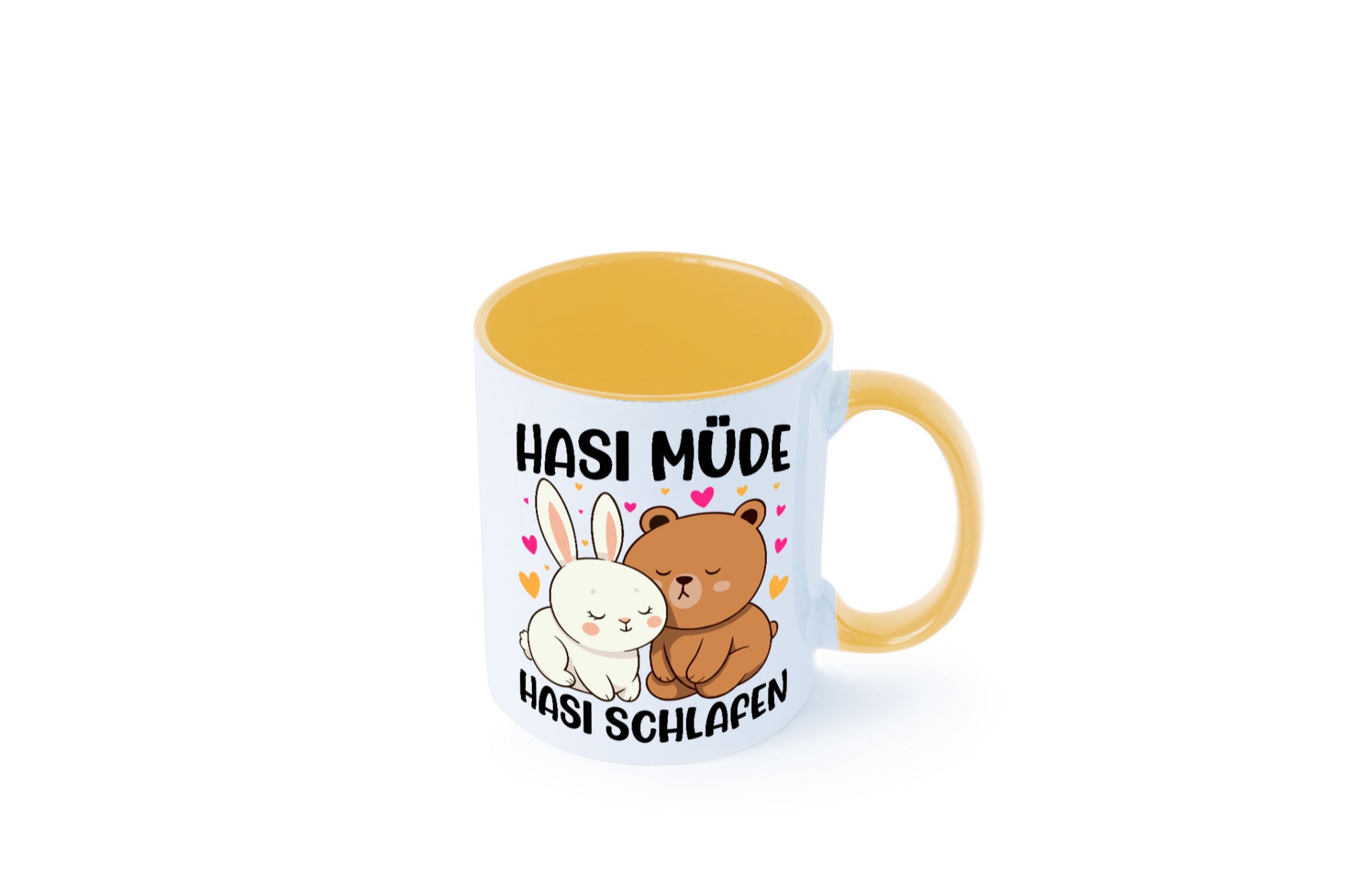 Hasi Müde | schlafen Kaninchen Häschen v2 lustiger Spruch Geschenk Humor