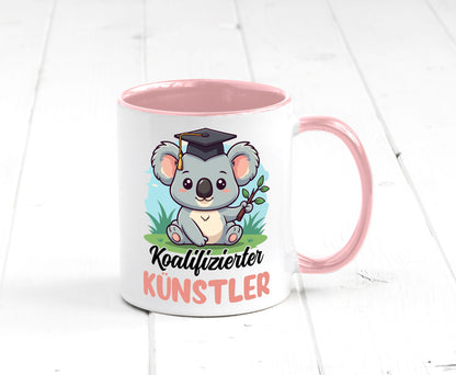 Koalifizierter Künstler | Kunst Humor Geschenkidee Tasse