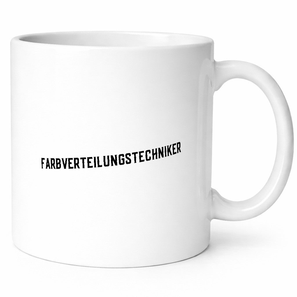 Farbverteilungstechniker | Lackierer Maler Anstreicher Geschenkidee Humor Tasse