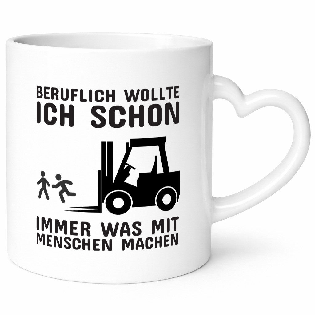 Staplerfahrer Humor | Gabelstapler Tasse Lagerist Geschenkidee