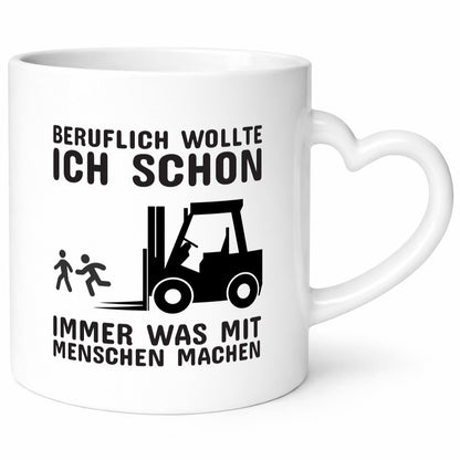 Staplerfahrer Humor | Gabelstapler Tasse Lagerist Geschenkidee