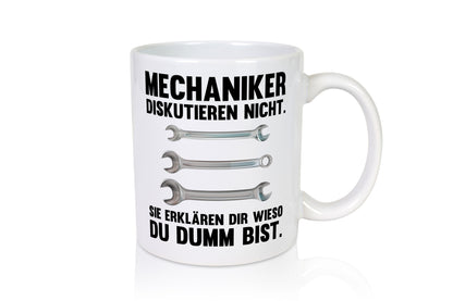 Mechaniker Diskutieren nicht sie erklären nur wieso Geschenkidee Tierliebhaber