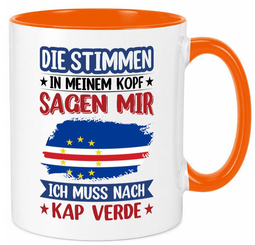 Kap Verde | Urlaub Stimmen in meinem Kopf Traumland lustig Humor Geschenkidee