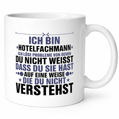 Löse Probleme: Hotelfachmann |Hotel v2 lustiger Spruch Geschenk Humor